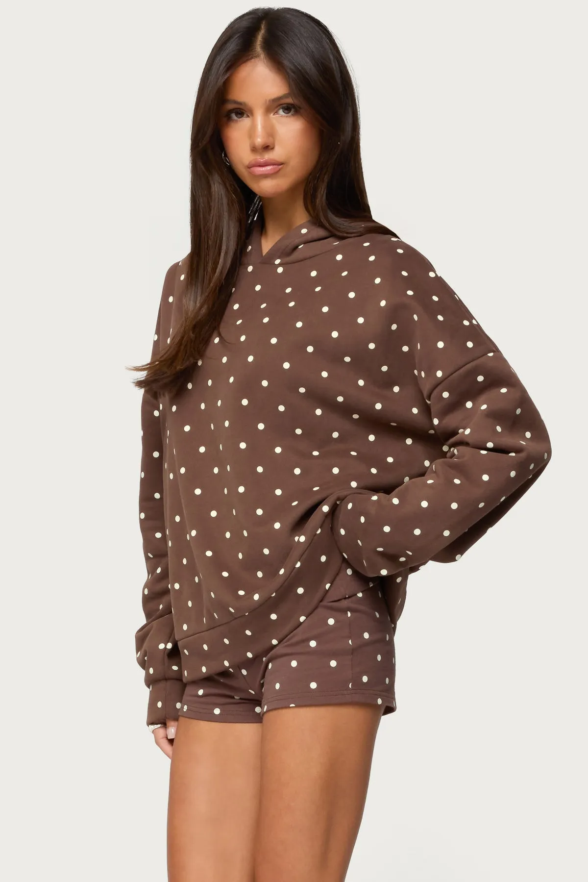 Chelsie Polka Dot Hoodie sold by Edikted product image thumbnail 4