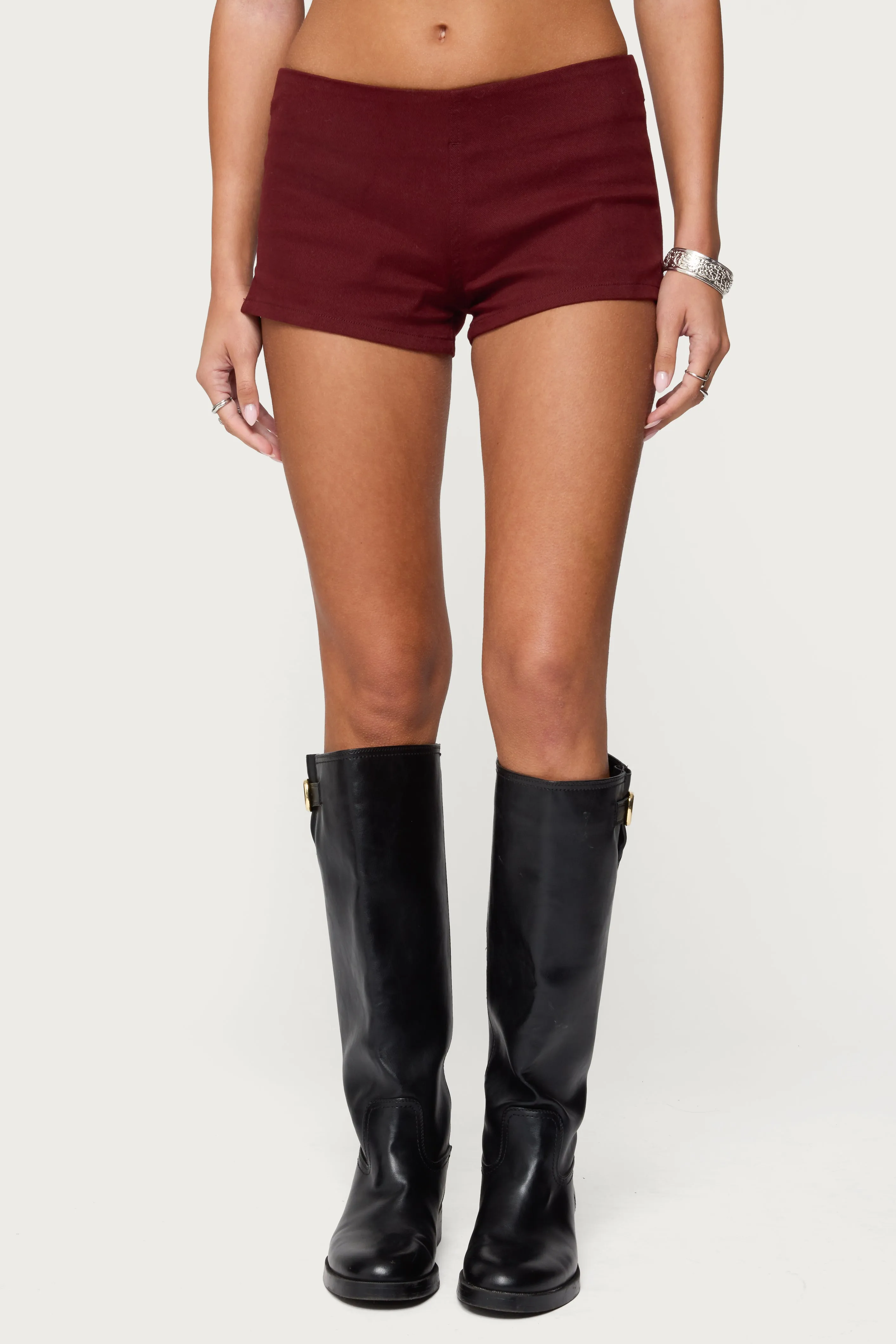 Dinah Denim Micro Shorts sold by Edikted product image thumbnail 2