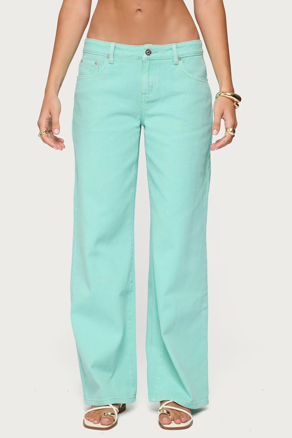 Roman Low Rise Baggy Jeans sold by Edikted product image thumbnail 2