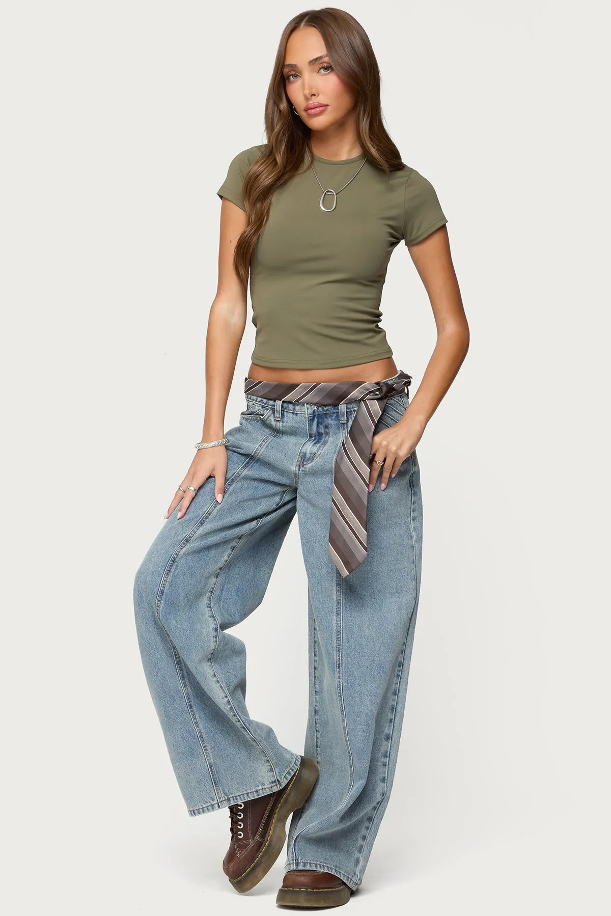 Tay Short Sleeve Top sold by Edikted product image thumbnail 5