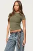 Tay Short Sleeve Top sold by Edikted