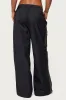 Kieran Stripey Nylon Track Pants sold by Edikted