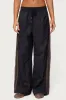 Kieran Stripey Nylon Track Pants sold by Edikted