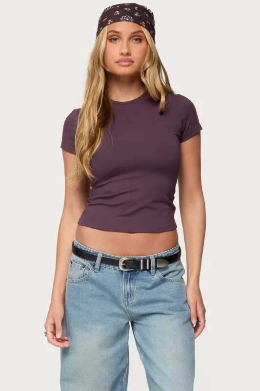 Tay Short Sleeve Top sold by Edikted