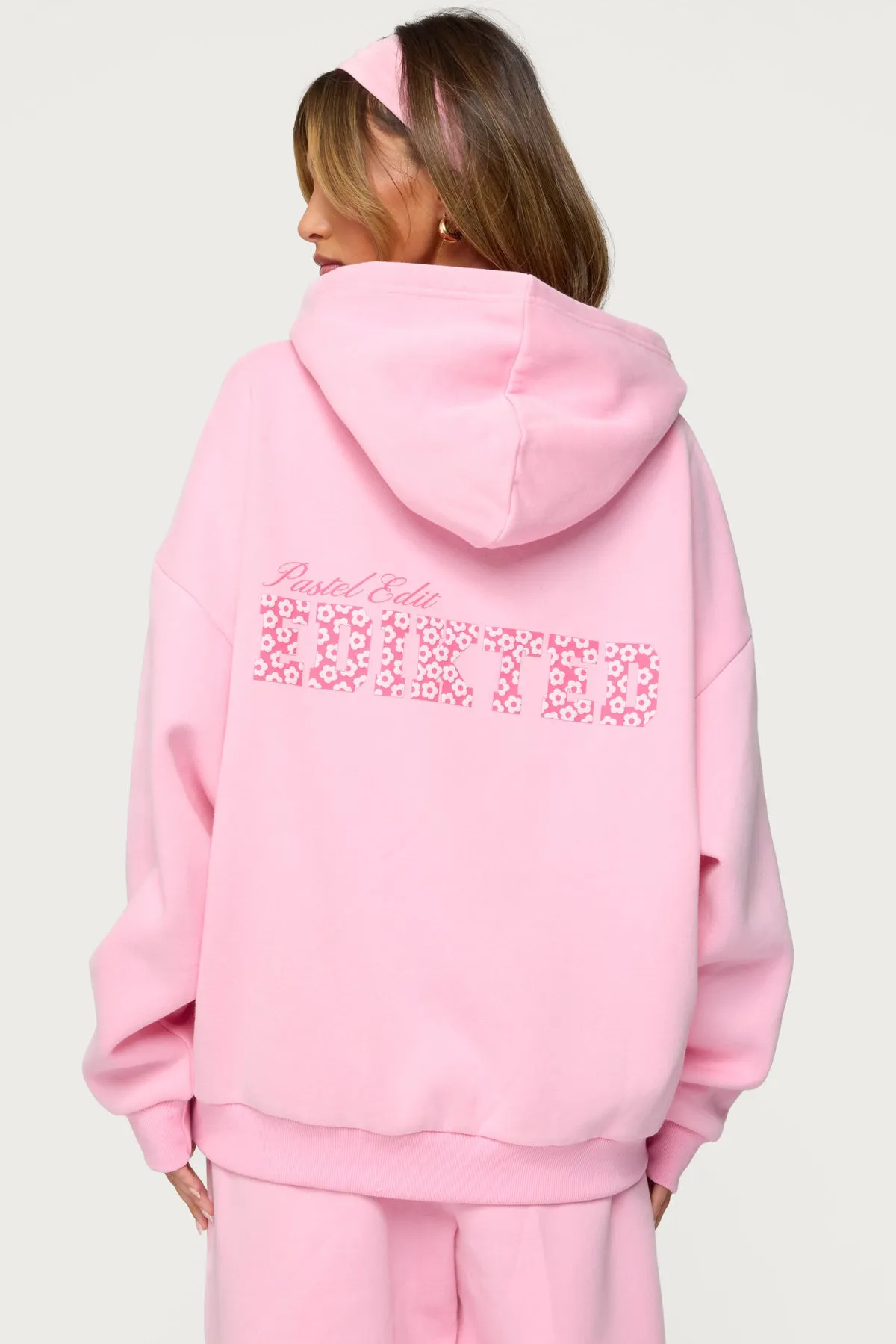 Pastel Edit Edikted Oversized Hoodie sold by Edikted product image thumbnail 5