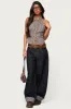 Kella Extra Oversized Low Rise Jeans sold by Edikted