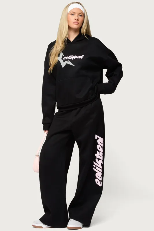 Edikted Star Sweatpants sold by Edikted