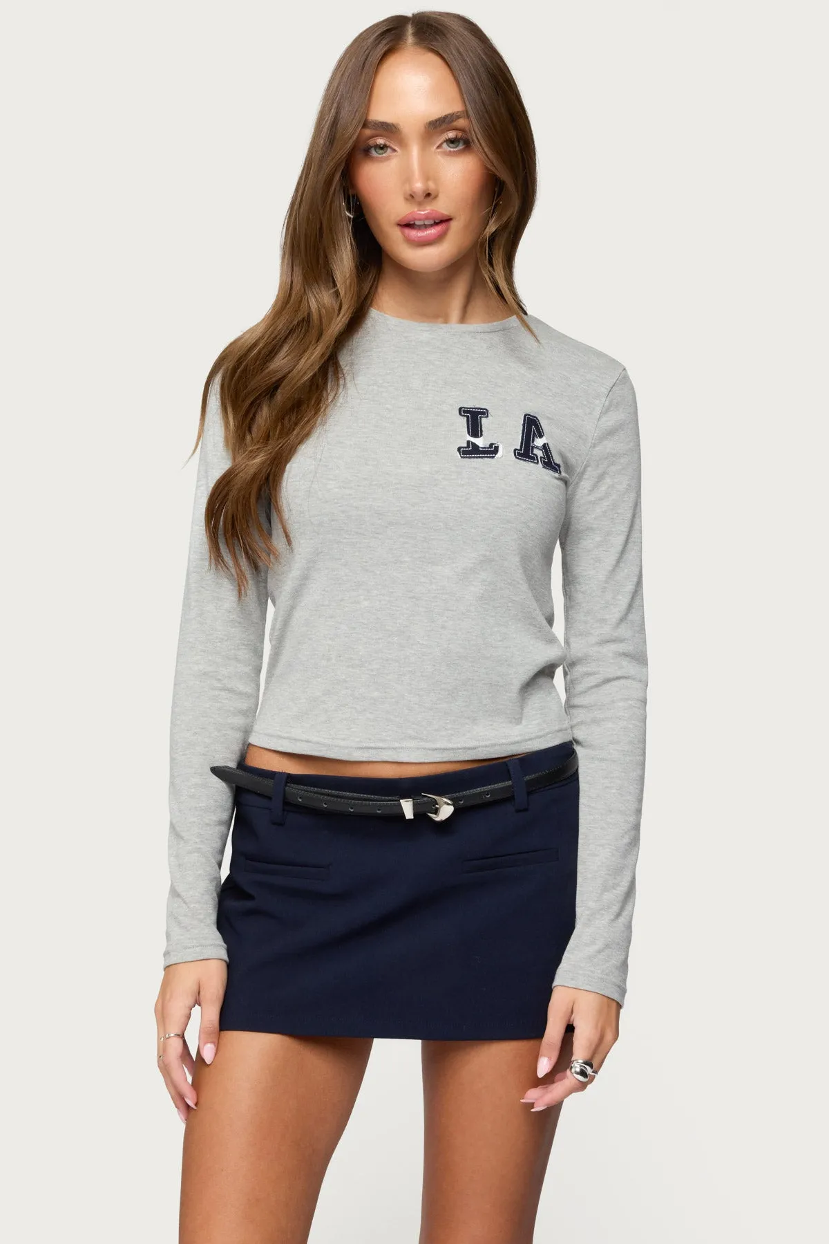 LA Girl Long Sleeve T Shirt sold by Edikted