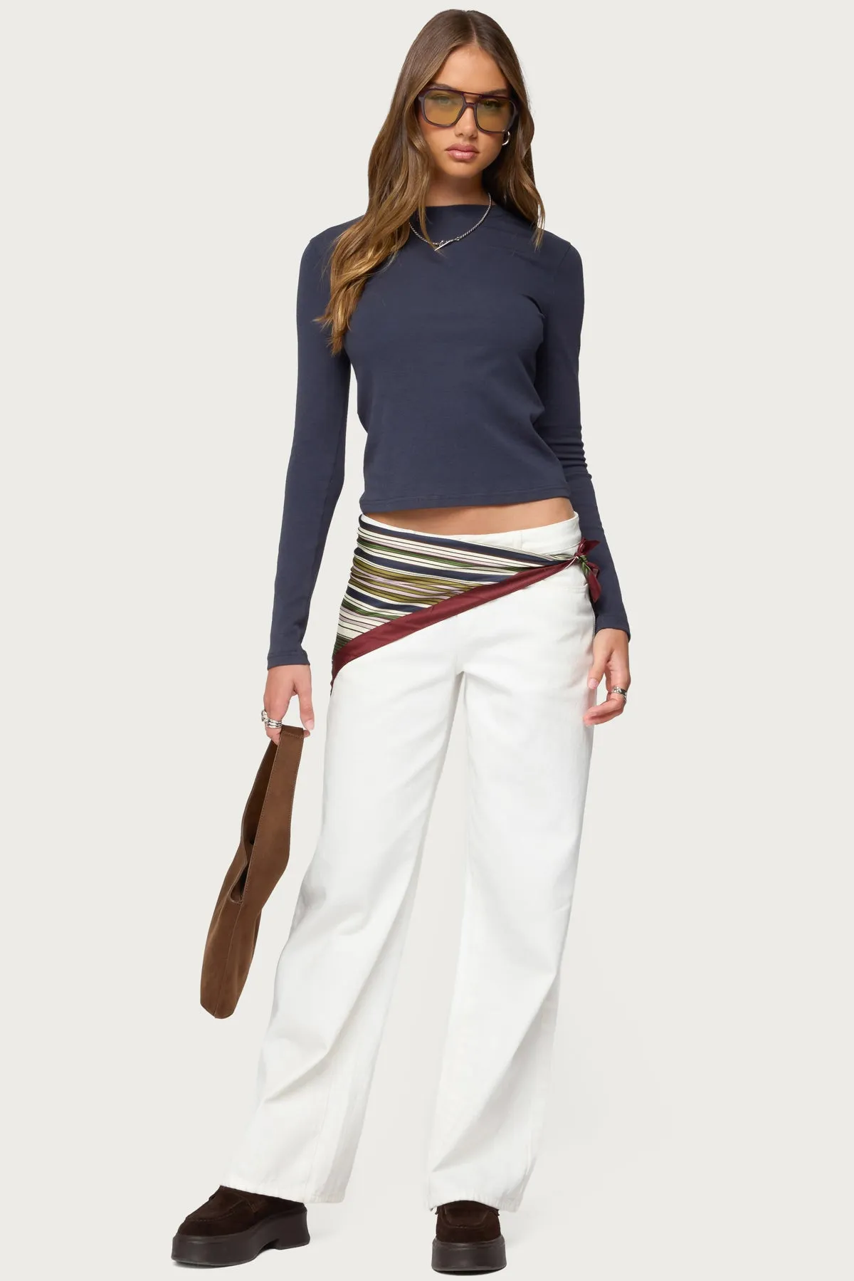 Kiyan Long Sleeve T Shirt sold by Edikted product image thumbnail 2