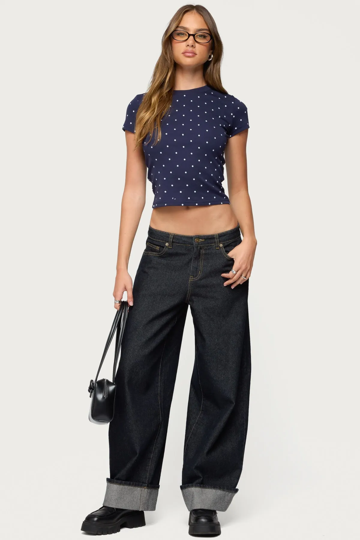 Lorenzo Polka Dot T Shirt sold by Edikted product image thumbnail 2