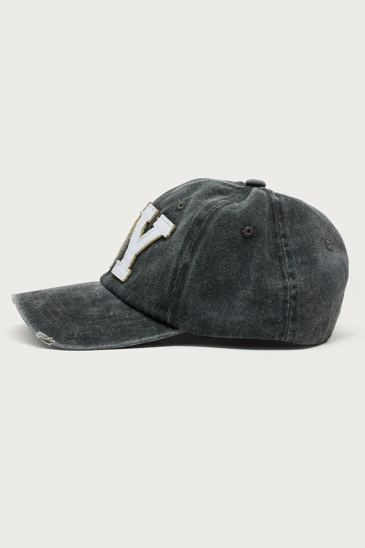 NY Distressed Baseball Cap sold by Edikted product image thumbnail 3
