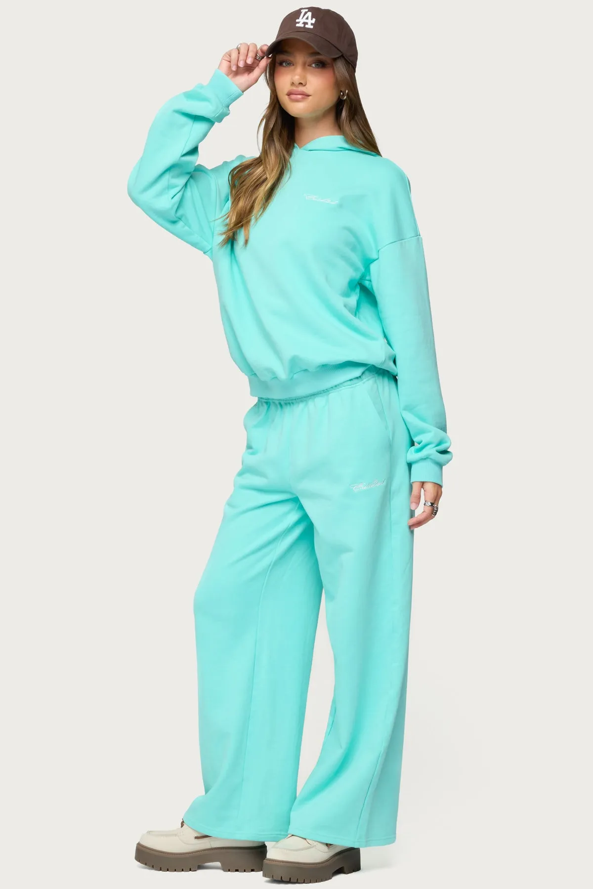 Only Edikted Straight Leg Sweatpants sold by Edikted product image thumbnail 3