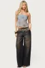Astra Beaded Sheer Strapless Top sold by Edikted