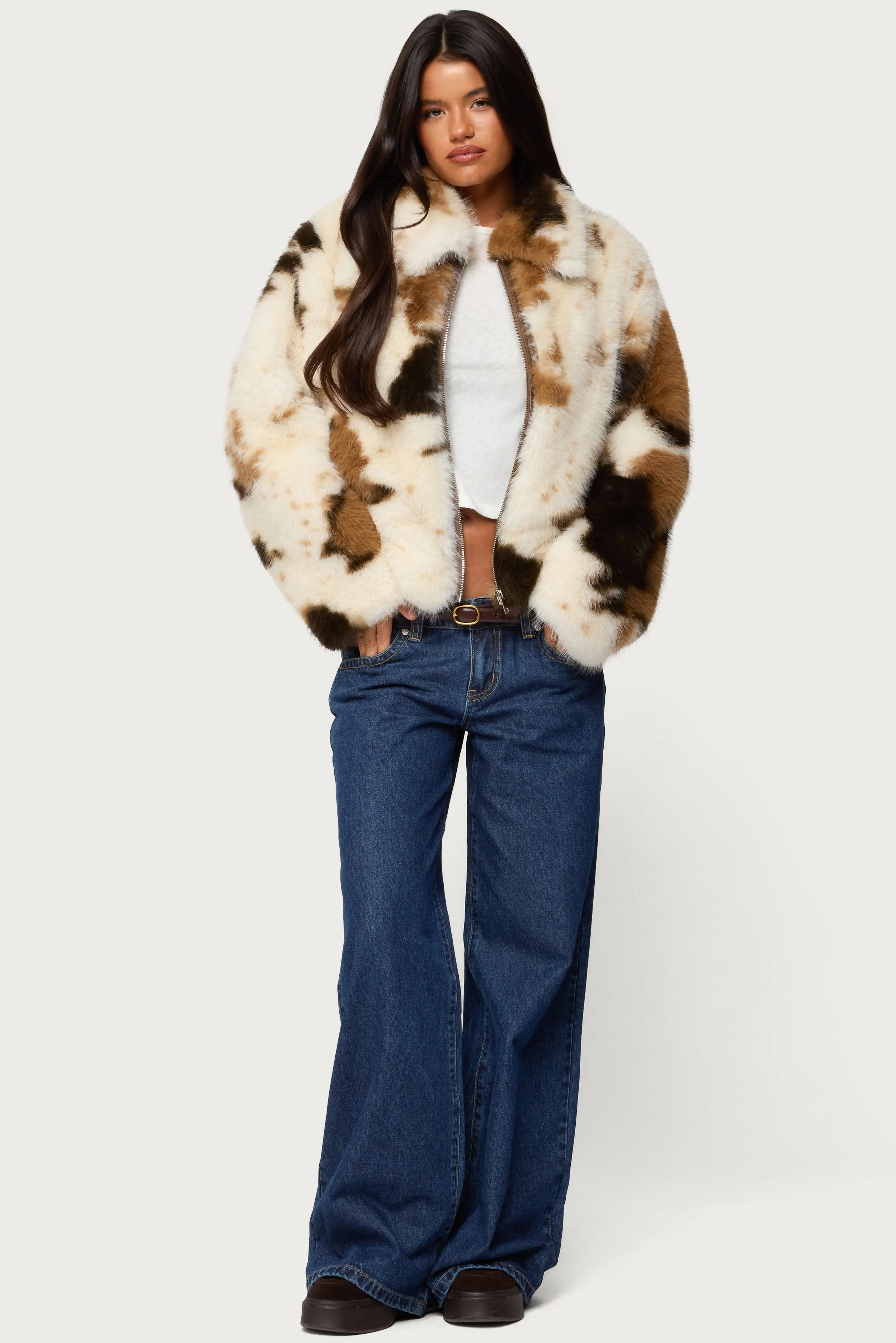 Raiyne Low Rise Wide Leg Jeans sold by Edikted product image thumbnail 5