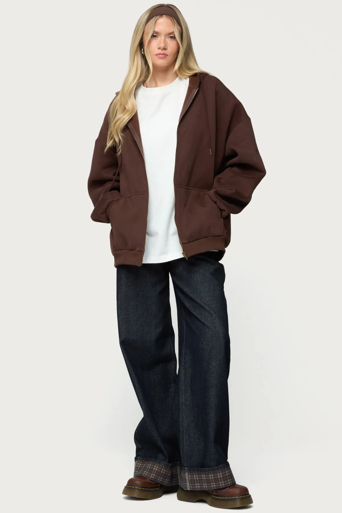 Elvie Oversized Hoodie sold by Edikted product image thumbnail 5