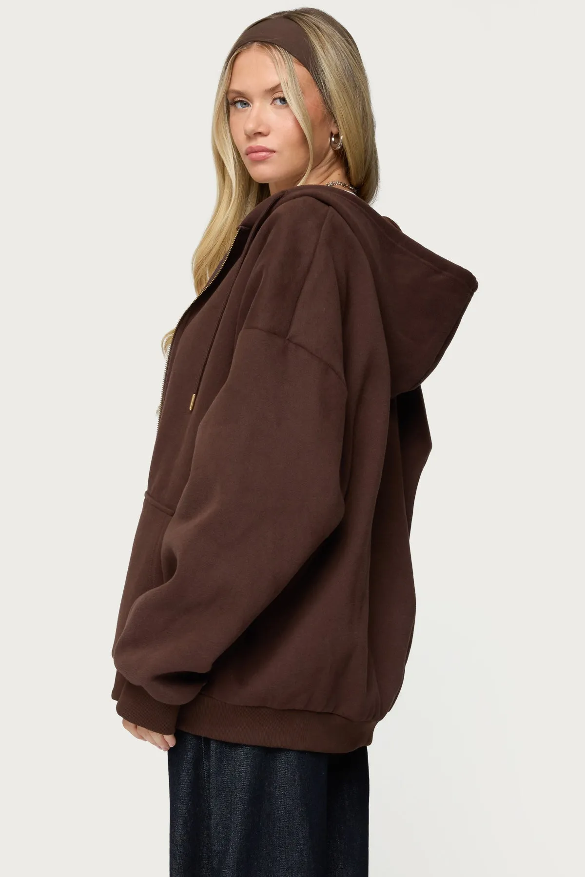 Elvie Oversized Hoodie sold by Edikted product image thumbnail 4