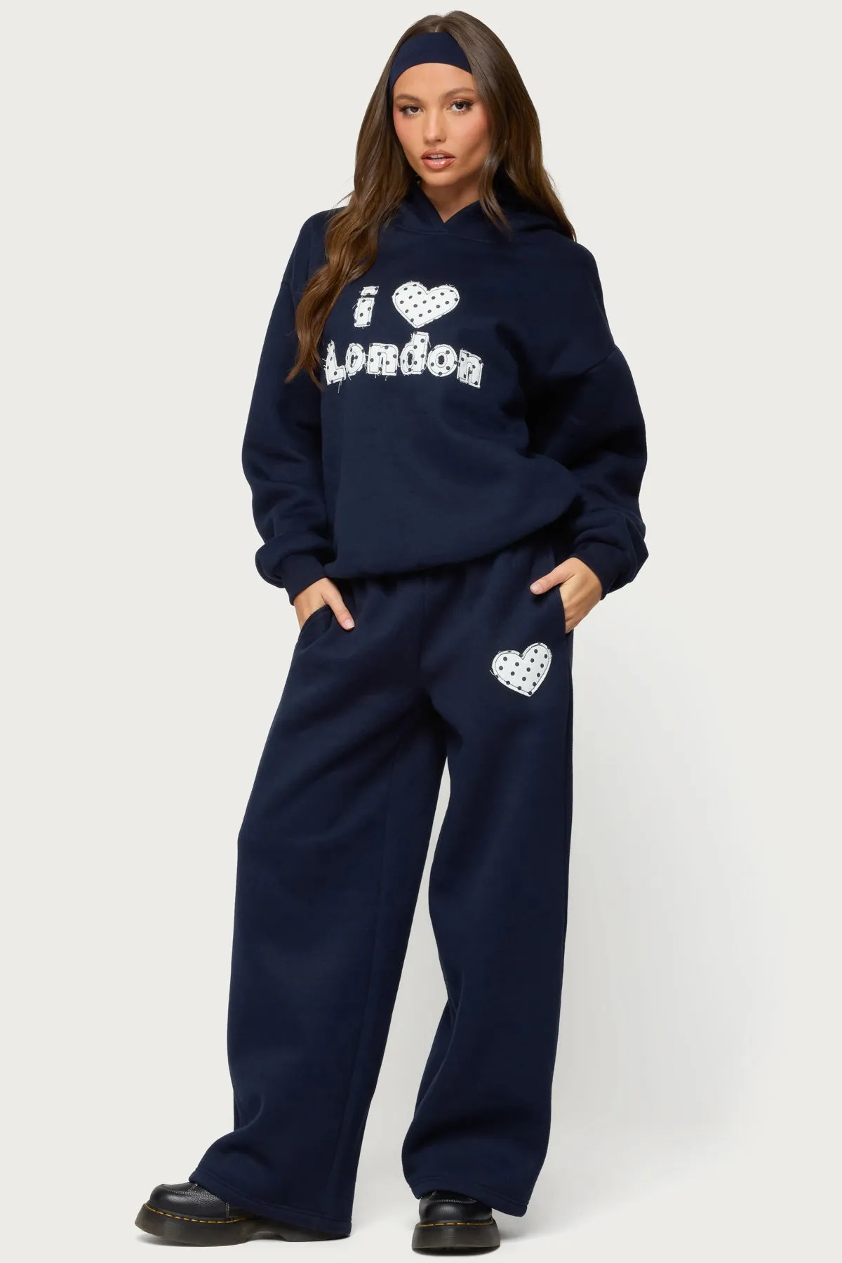 I Heart London Hoodie sold by Edikted product image thumbnail 5