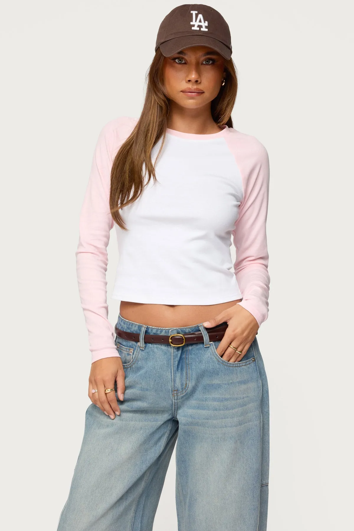 Raya Long Sleeve T Shirt sold by Edikted