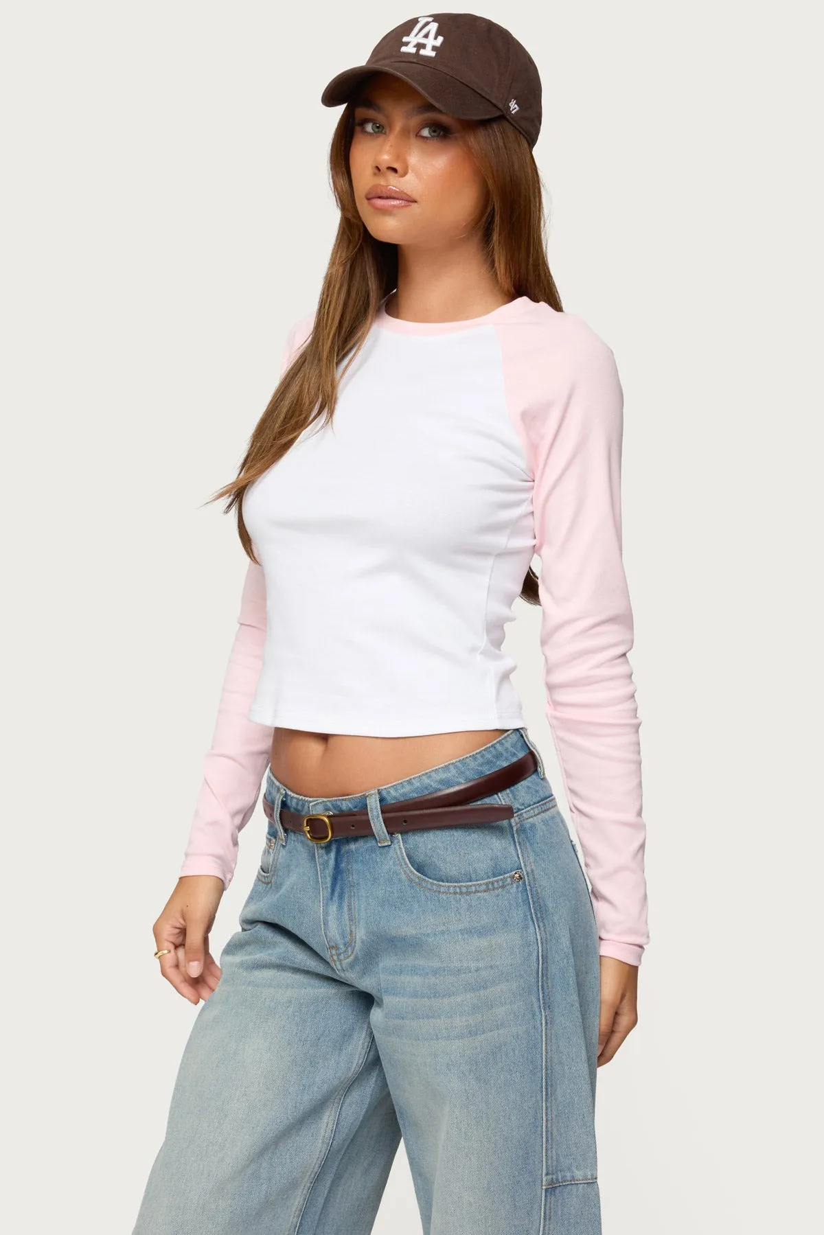 Raya Long Sleeve T Shirt sold by Edikted product image thumbnail 3