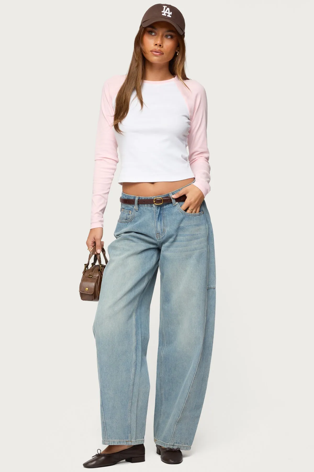 Raya Long Sleeve T Shirt sold by Edikted product image thumbnail 2