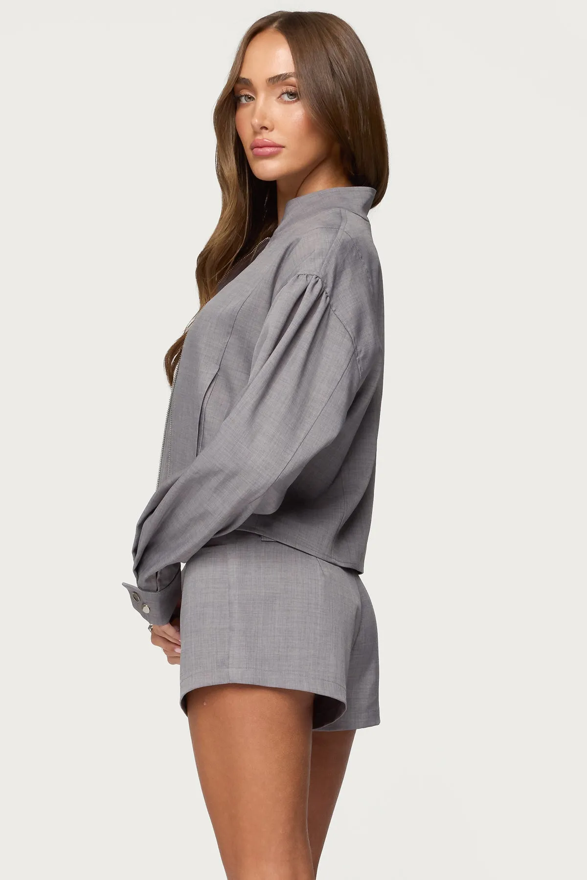 Roshelle High Neck Jacket sold by Edikted product image thumbnail 5