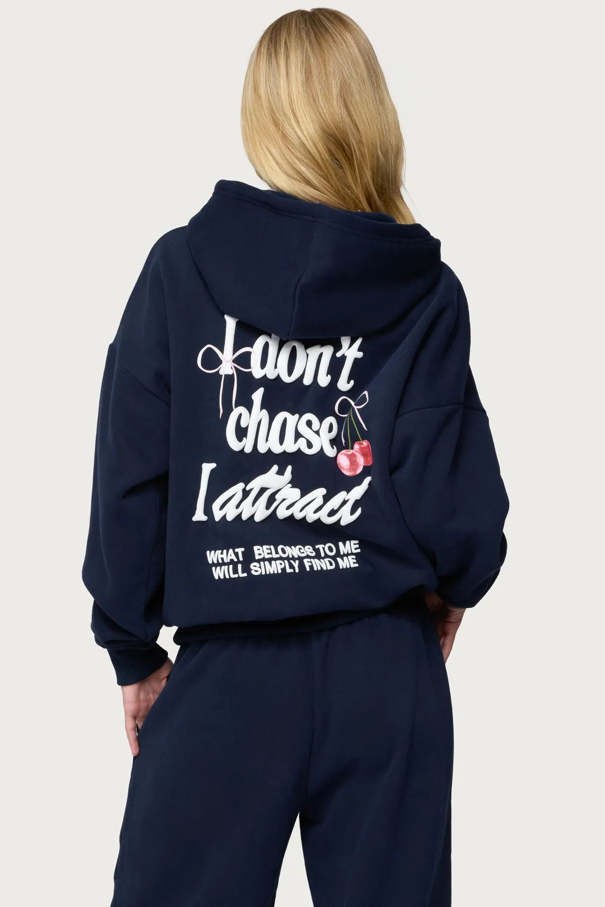 I Don't Chase I Attract Hoodie sold by Edikted