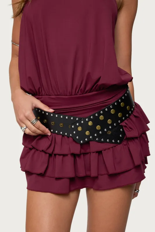 Mixed Studded Belt sold by Edikted
