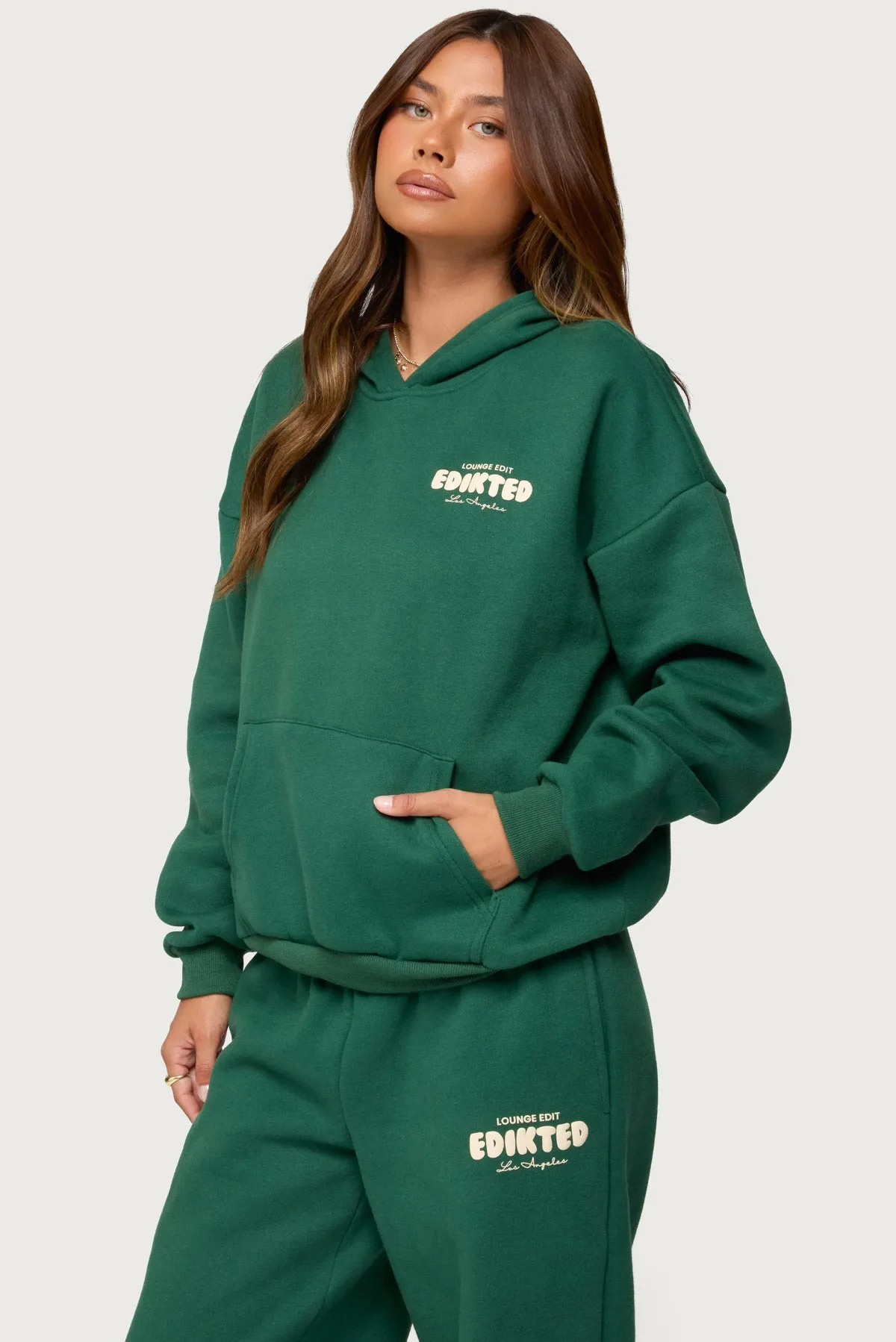 Lounge Edit Hoodie sold by Edikted product image thumbnail 4