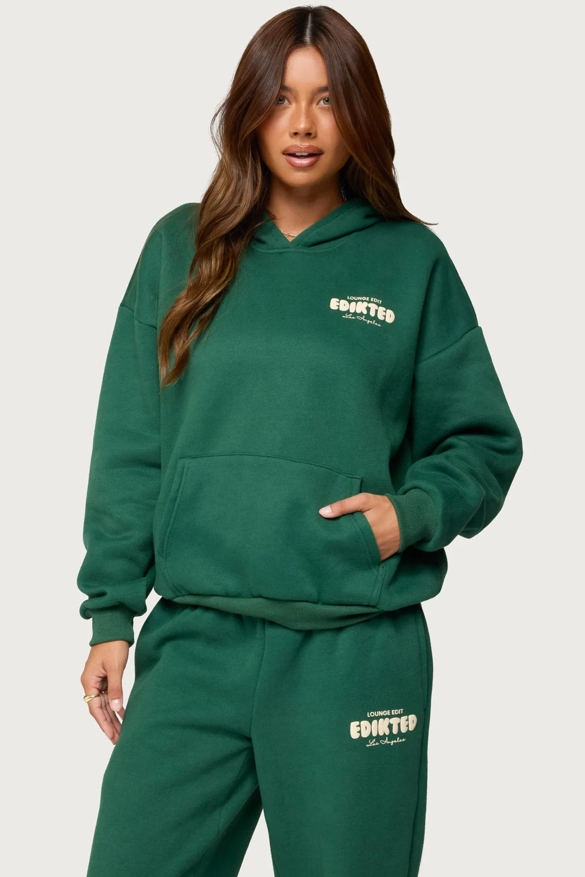 Lounge Edit Hoodie sold by Edikted product image thumbnail 3