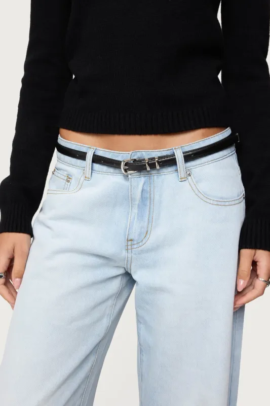 City Chic Faux Leather Belt sold by Edikted