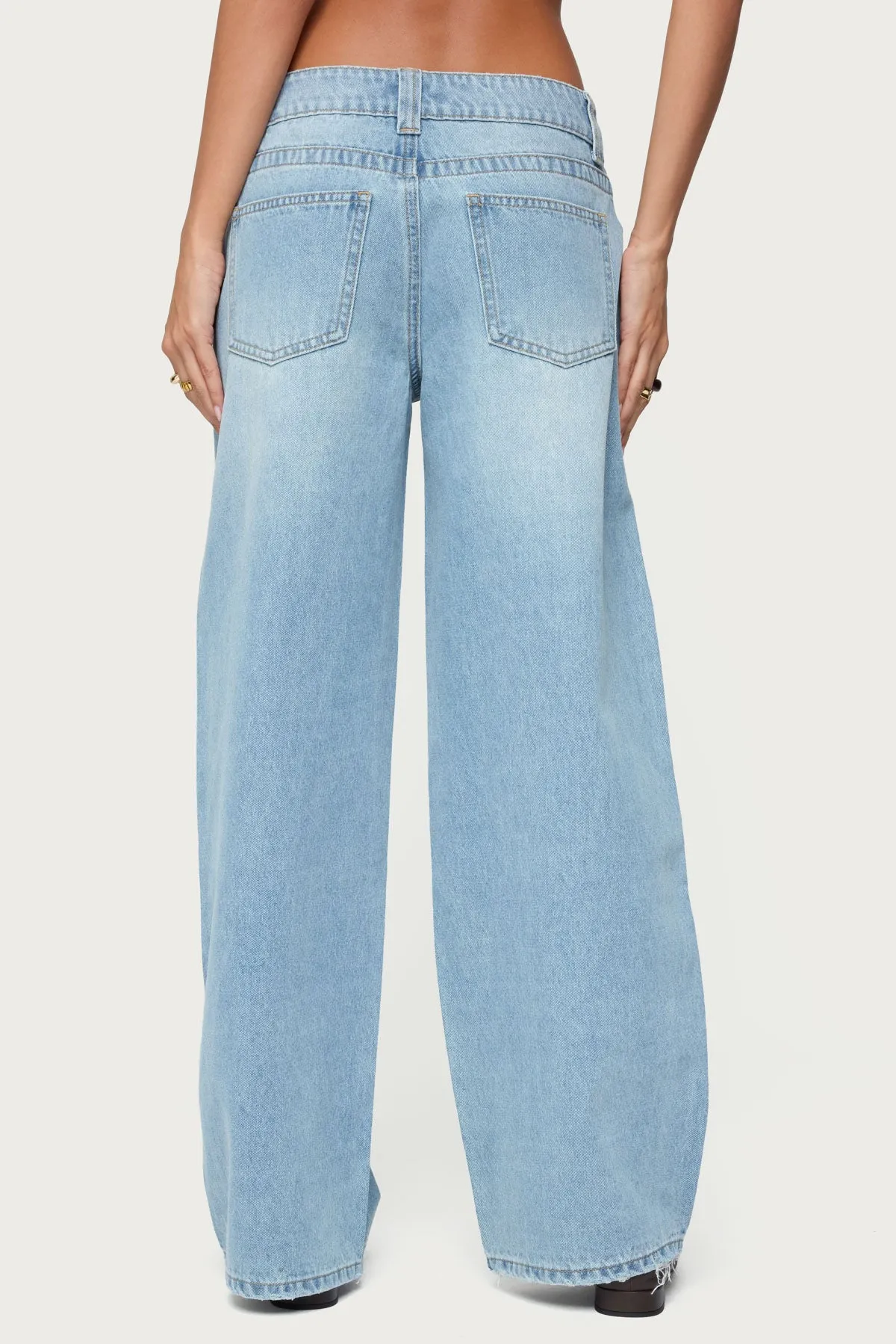 Rivka Low Rise Baggy Jeans sold by Edikted product image thumbnail 5