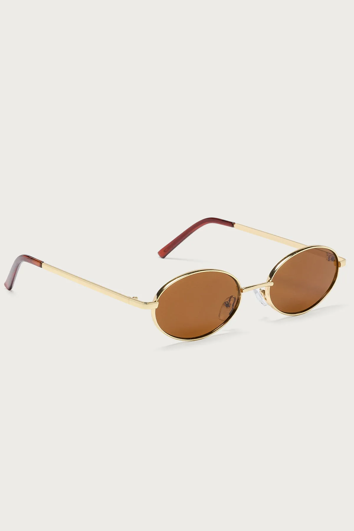 Naomie Oval Metal Sunglasses sold by Edikted product image thumbnail 3