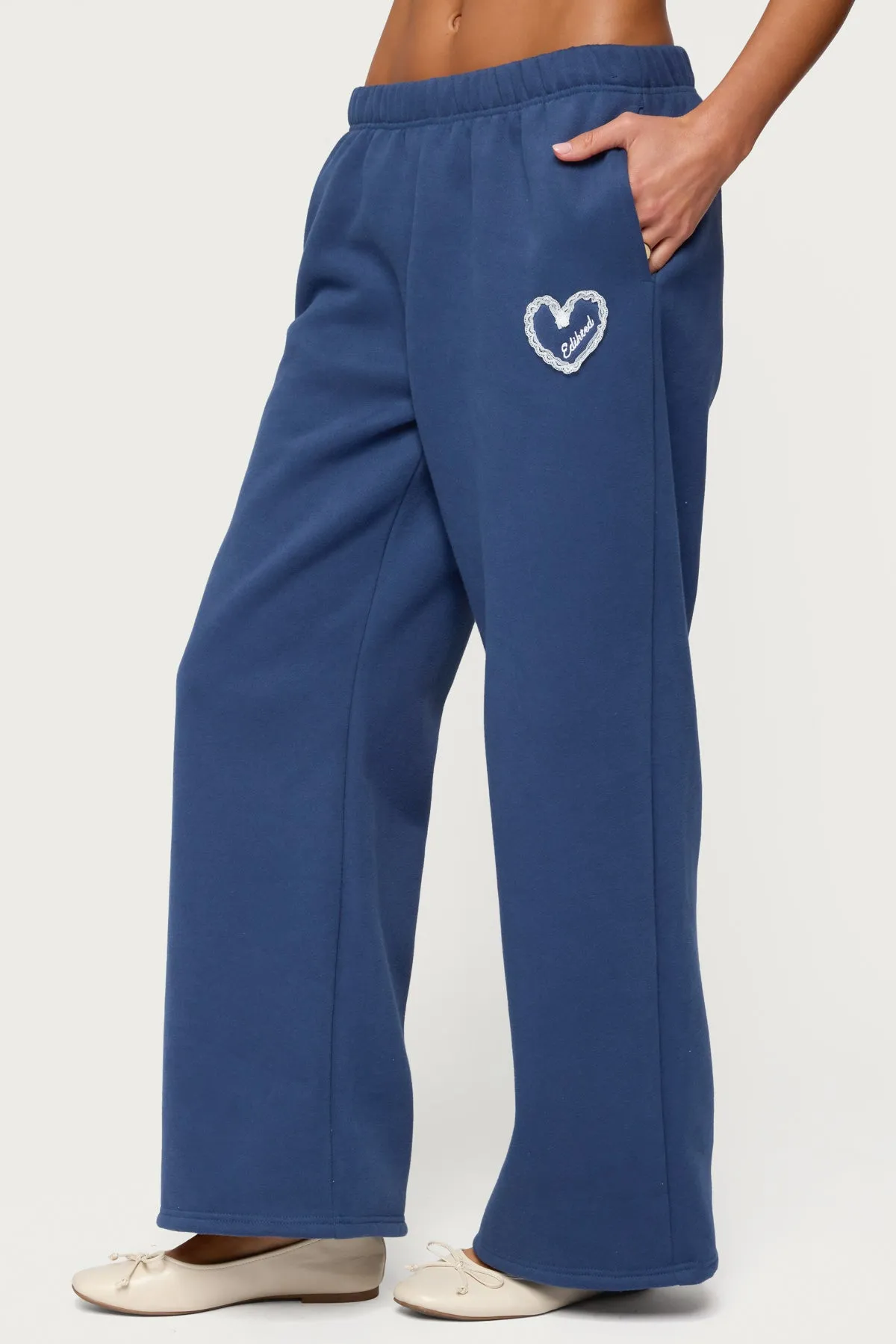 Love Edikted Wide Leg Sweatpants sold by Edikted product image thumbnail 5