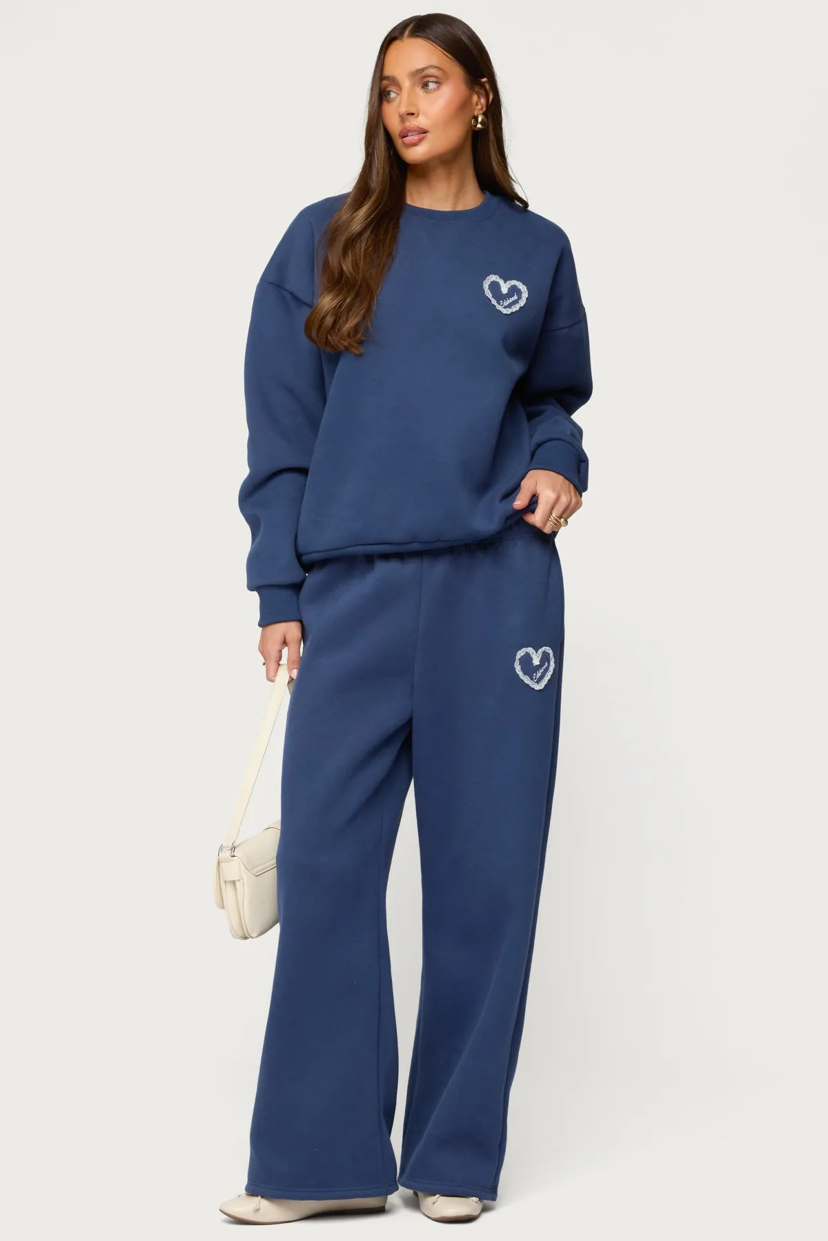 Love Edikted Wide Leg Sweatpants sold by Edikted