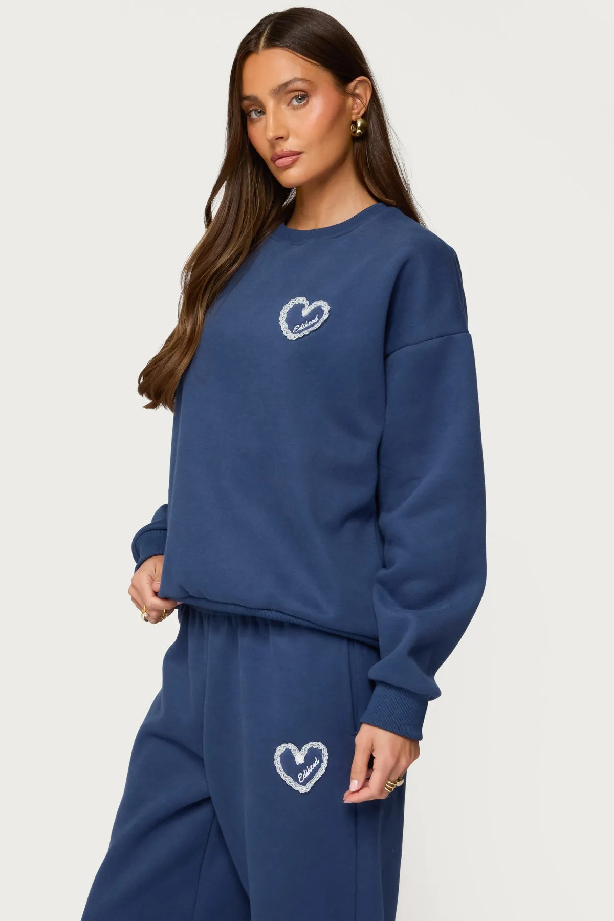 Love Edikted Oversized Sweatshirt sold by Edikted product image thumbnail 4