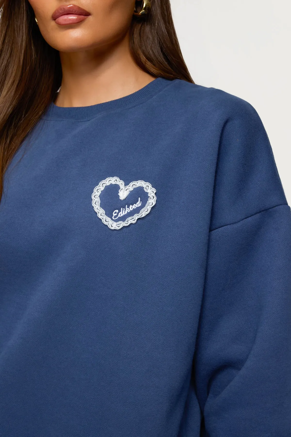 Love Edikted Oversized Sweatshirt sold by Edikted product image thumbnail 3