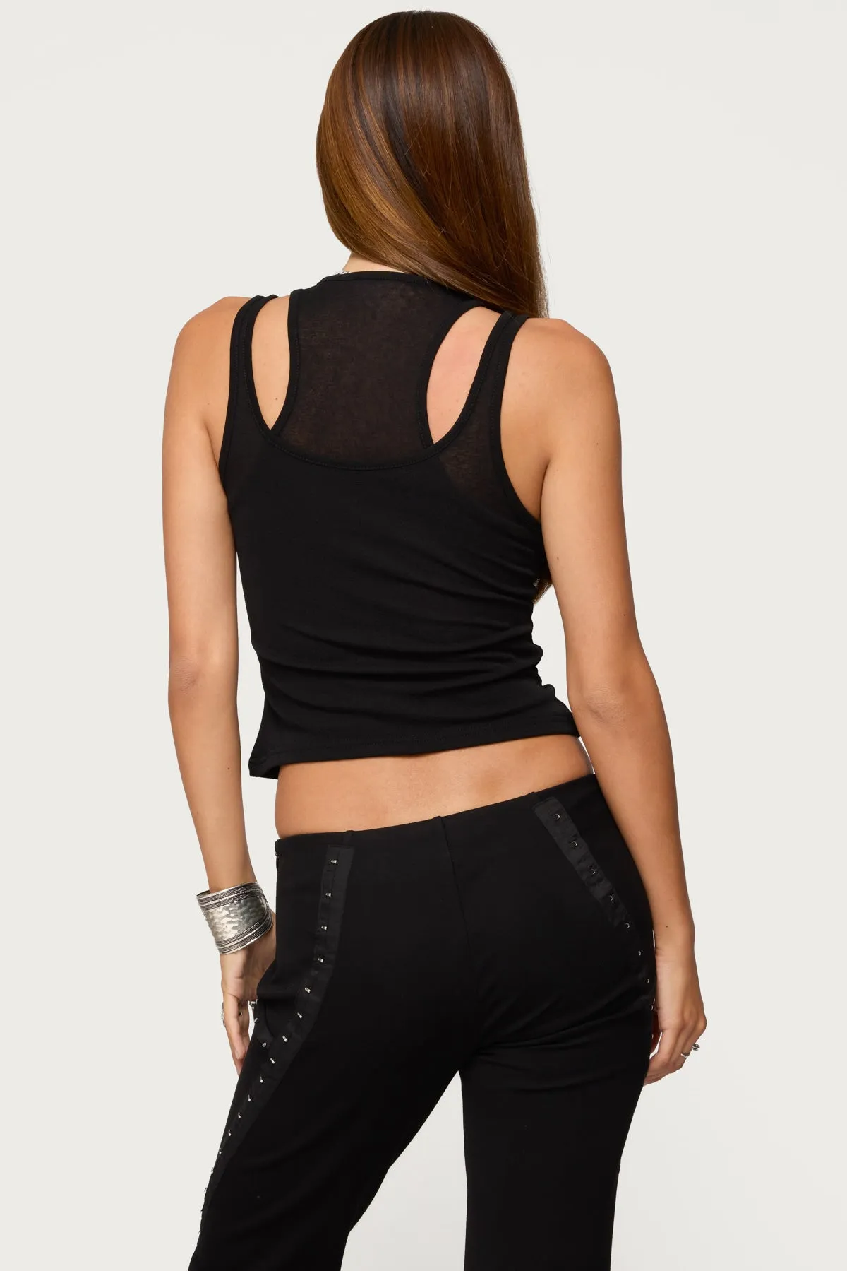 Sammy Layered Tank Top sold by Edikted product image thumbnail 5
