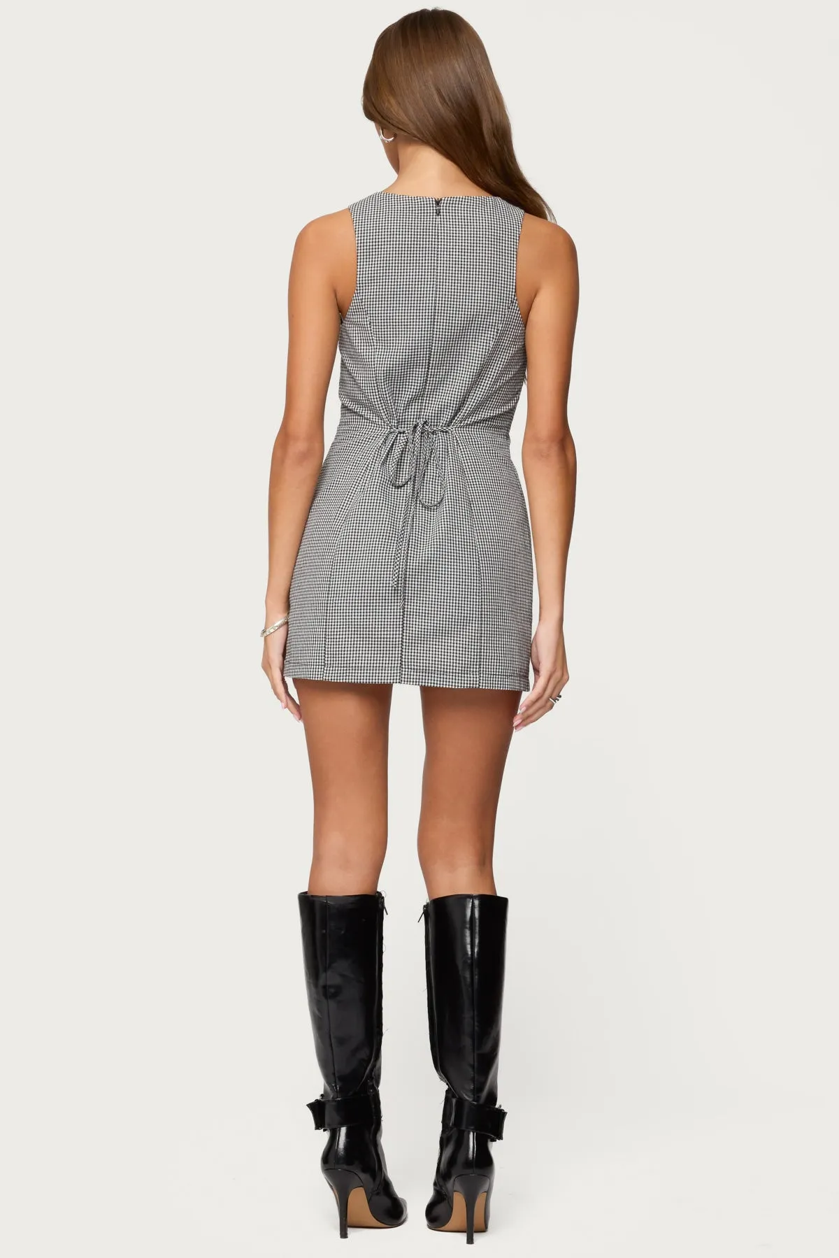 Macee Tailored Romper sold by Edikted product image thumbnail 5