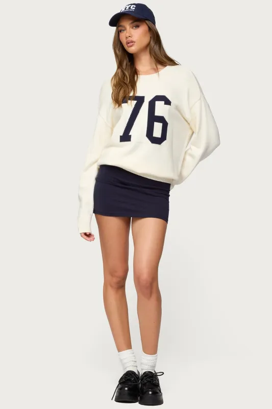 Aisha Low-Rise Mini Skirt sold by Edikted