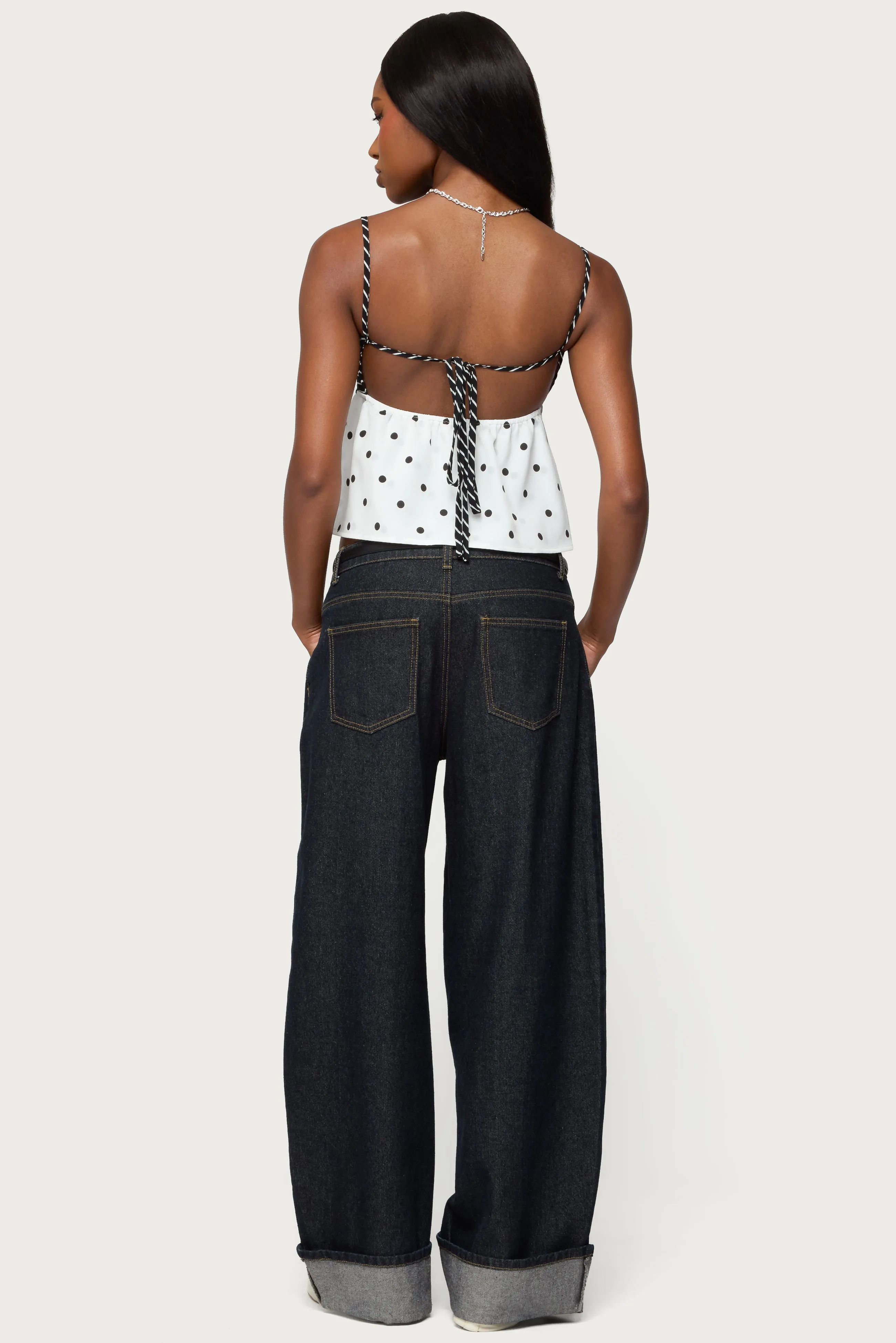 Tilly Mixed Print Top sold by Edikted product image thumbnail 5