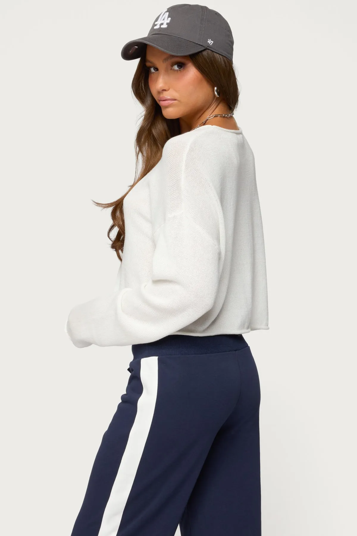 Leta Knit Long Sleeve Top sold by Edikted product image thumbnail 5