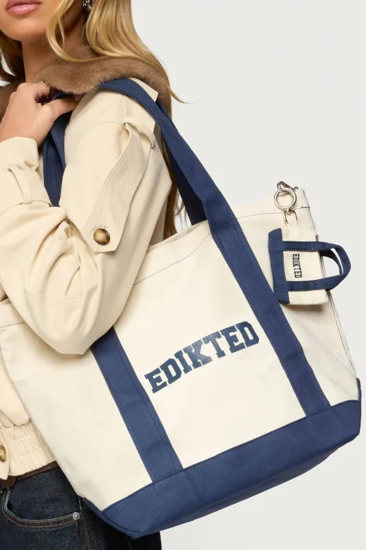 Edikted Canvas Tote Bag sold by Edikted