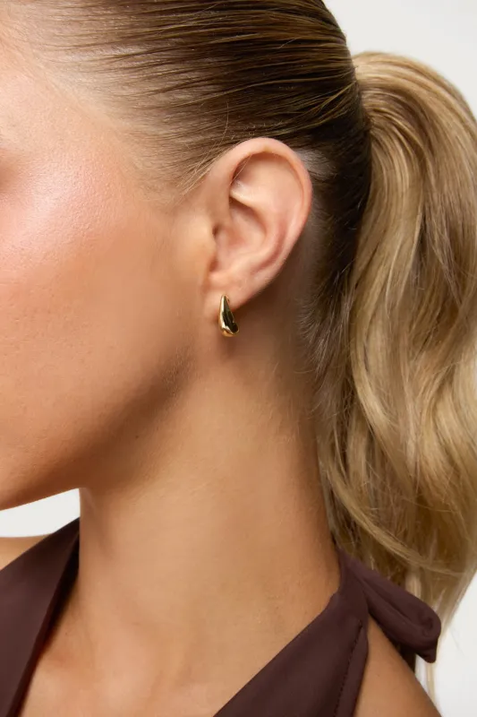 Teardrop Stud Earrings sold by Edikted