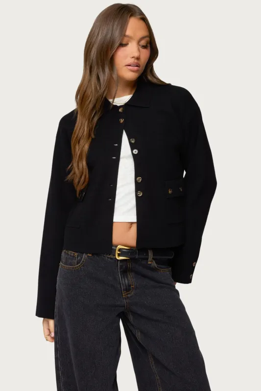 Lorne Knit Jacket sold by Edikted