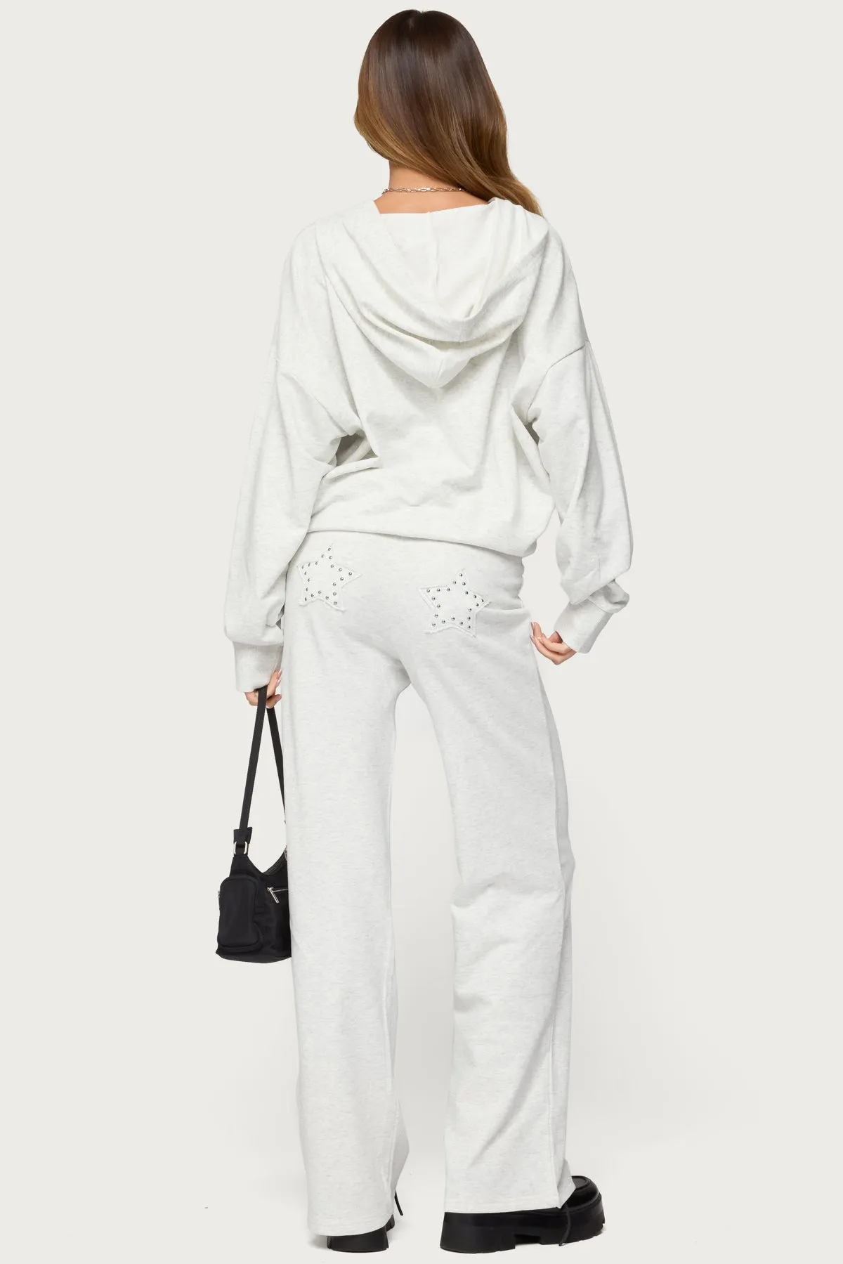 Briela Star Studded Sweatpants sold by Edikted