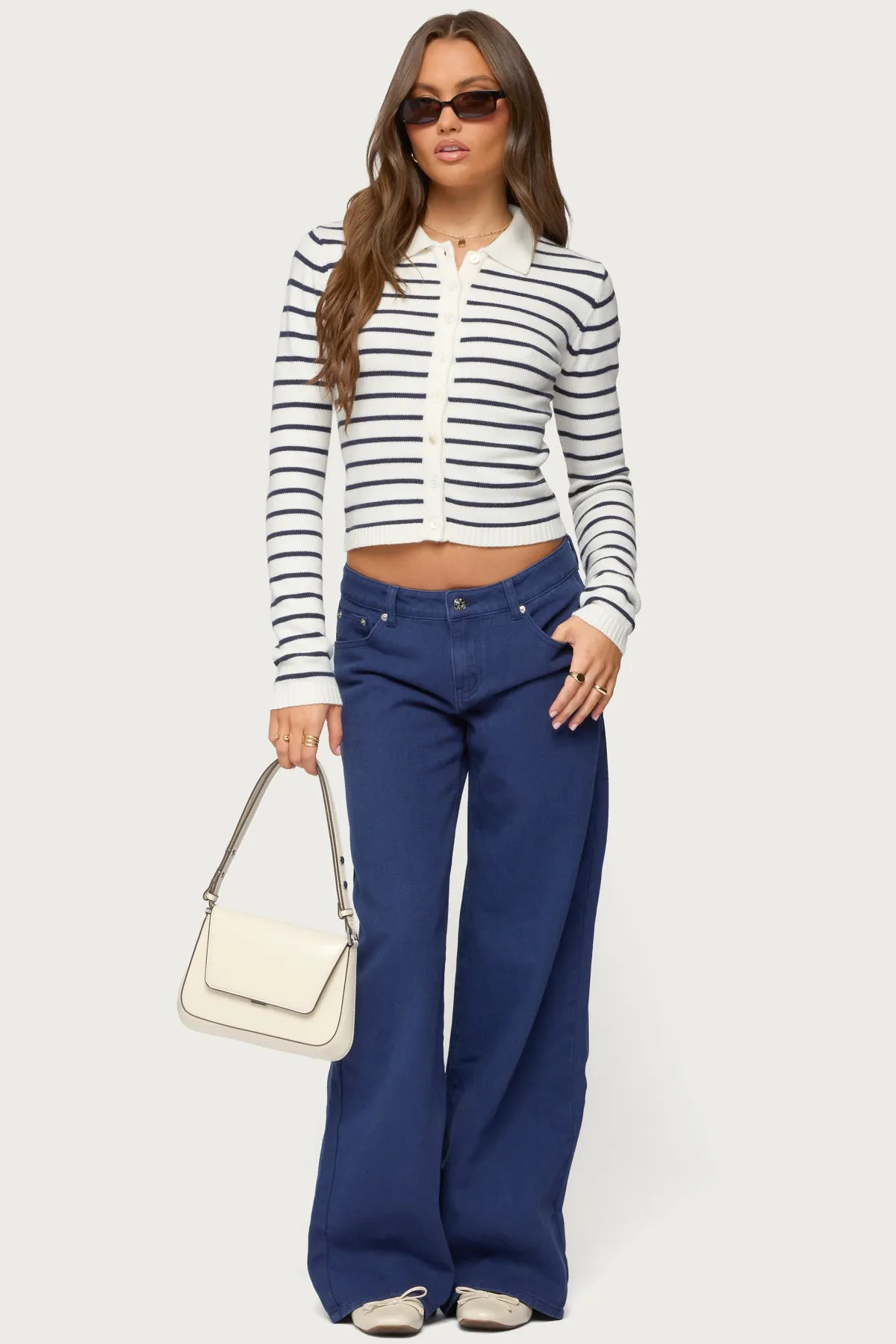 Daytime Low Rise Baggy Jeans sold by Edikted