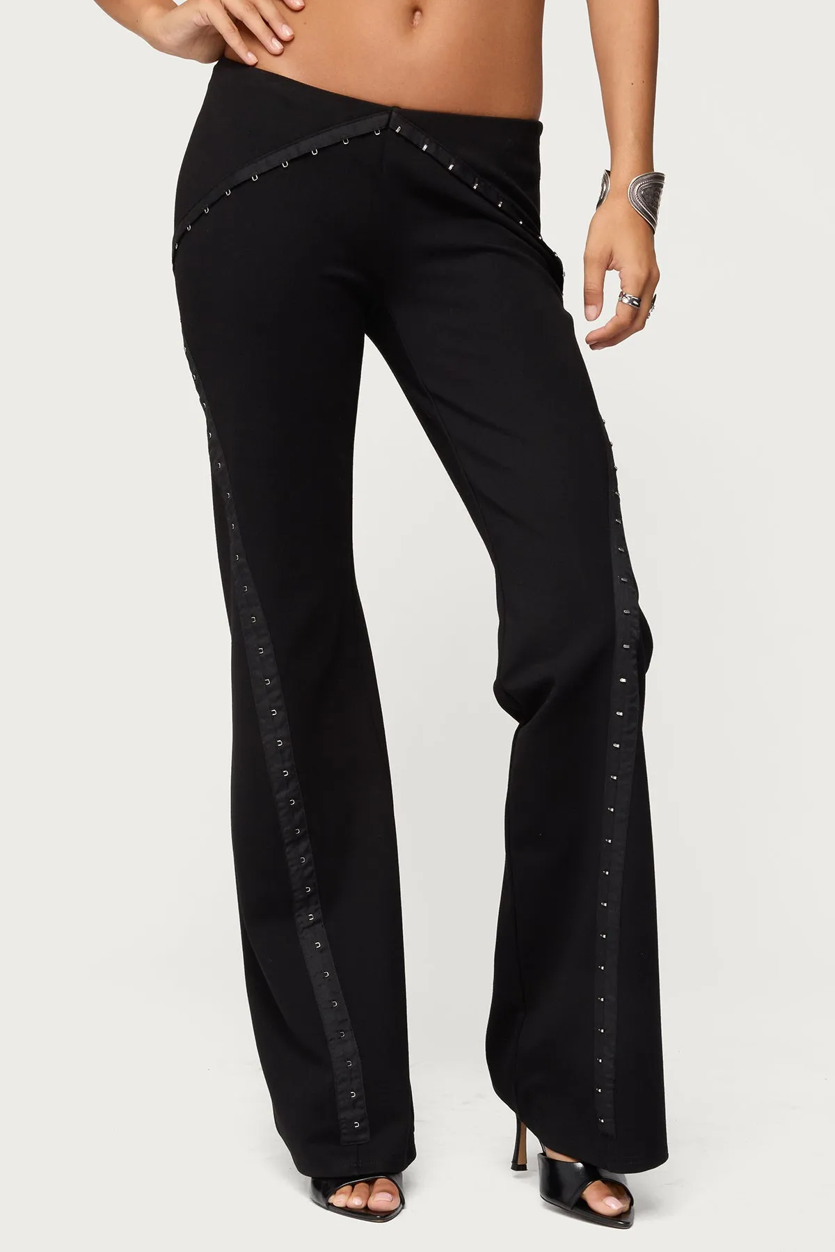 Hook & Eye Bootcut Pants sold by Edikted product image thumbnail 2