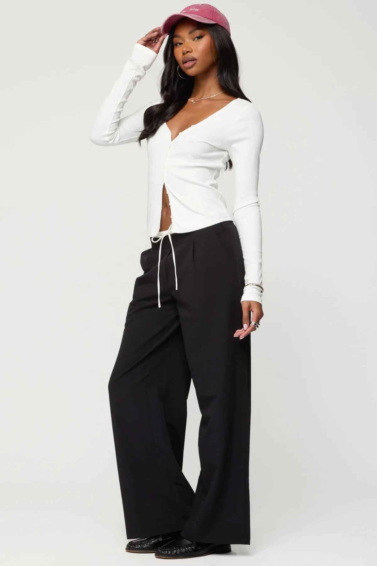 Tanya Button Up Cardigan sold by Edikted product image thumbnail 4