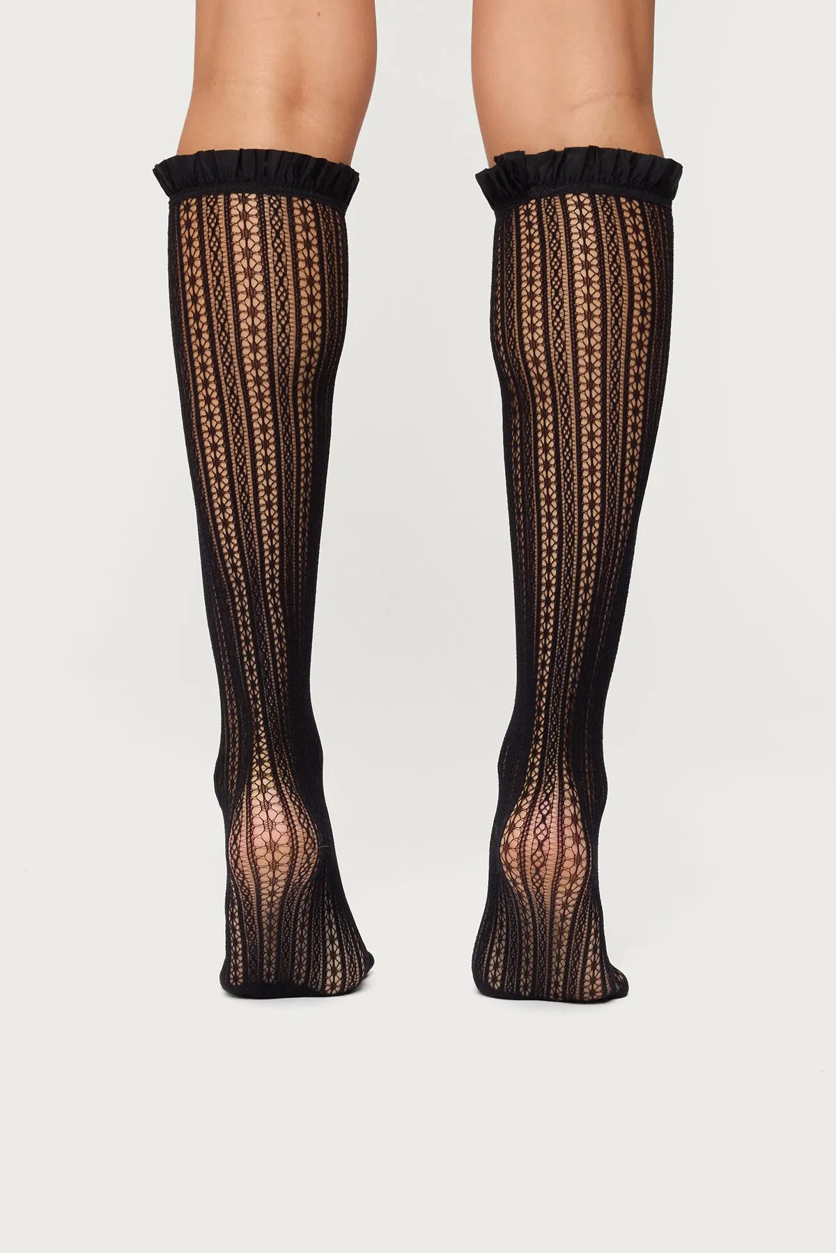 Sheer Lace Socks sold by Edikted product image thumbnail 4