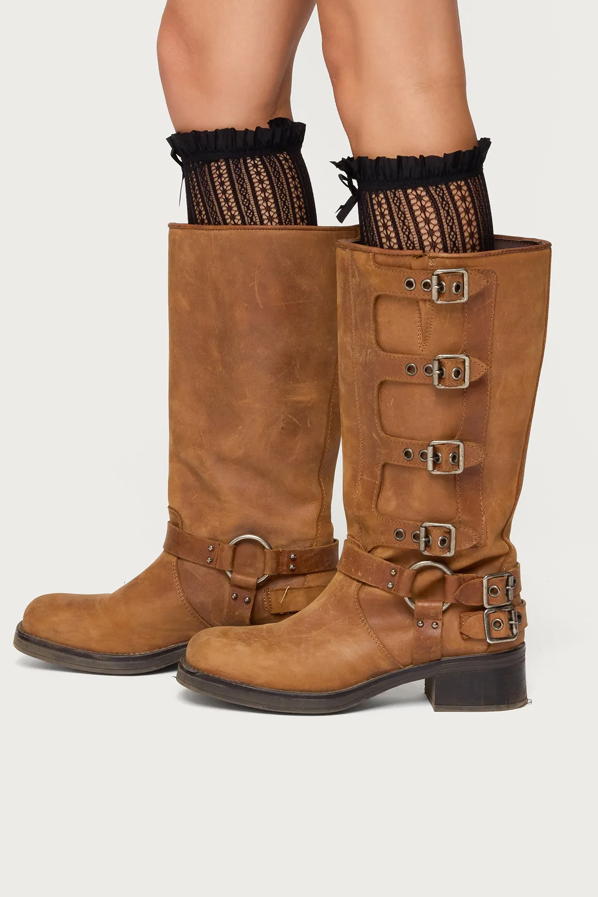 Sheer Lace Socks sold by Edikted